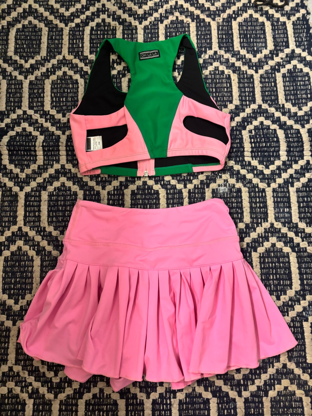 Oh la la dancewear three piece set
